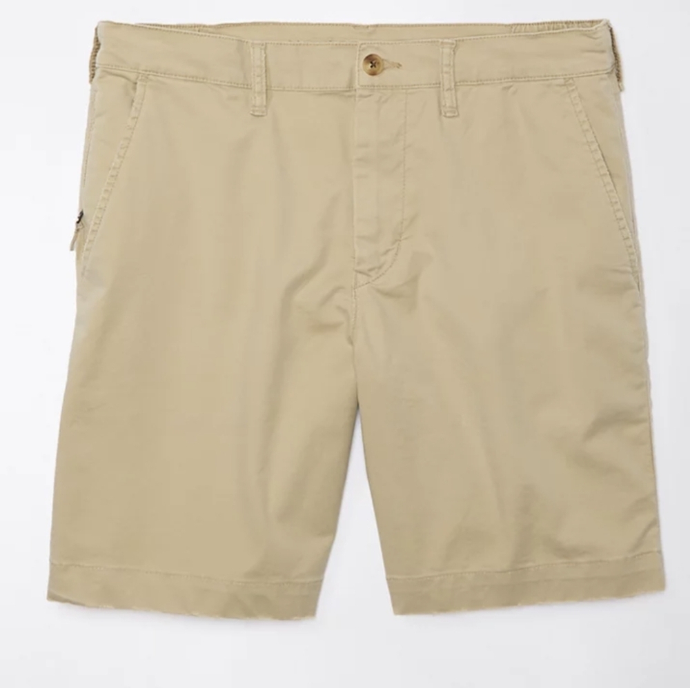 AE Flex 9" Weekend Khaki Short
